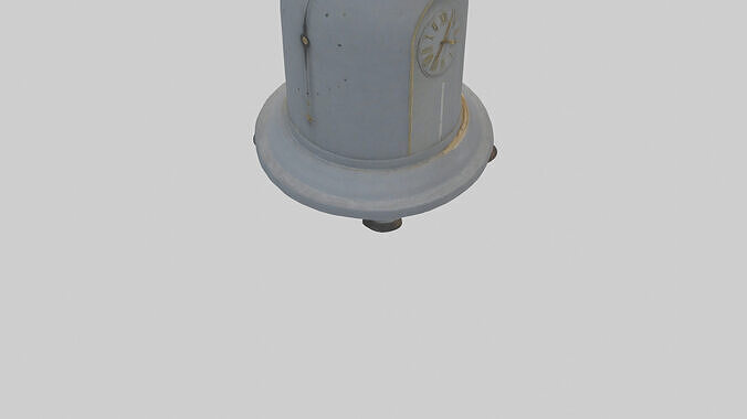 Clock model 3D model 5