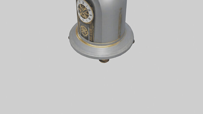 Clock model 3D model 6