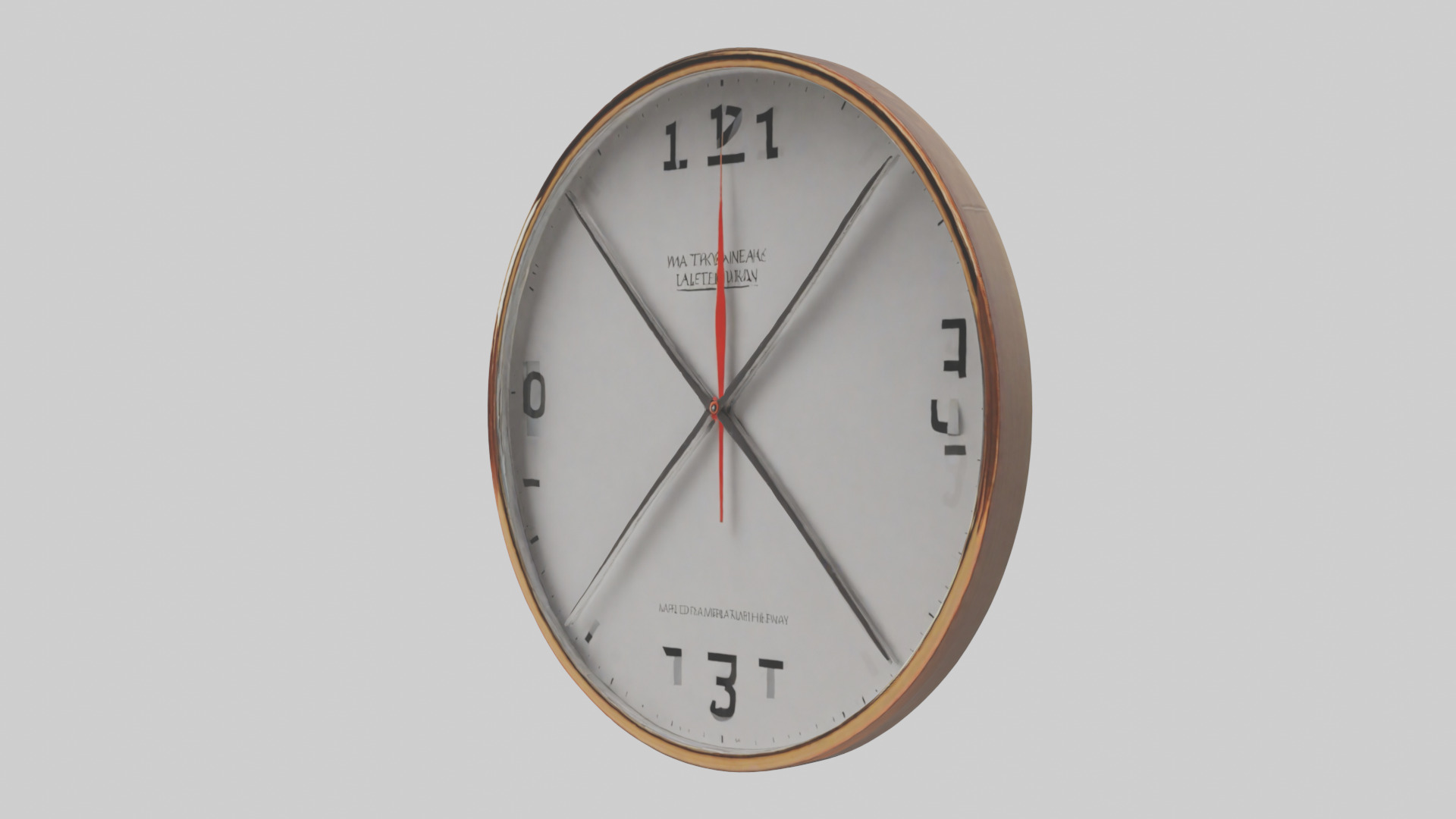 Clock with Calendar Feature model 3D model_18