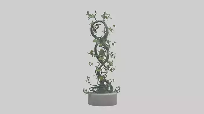 Flourishing Vines statue model