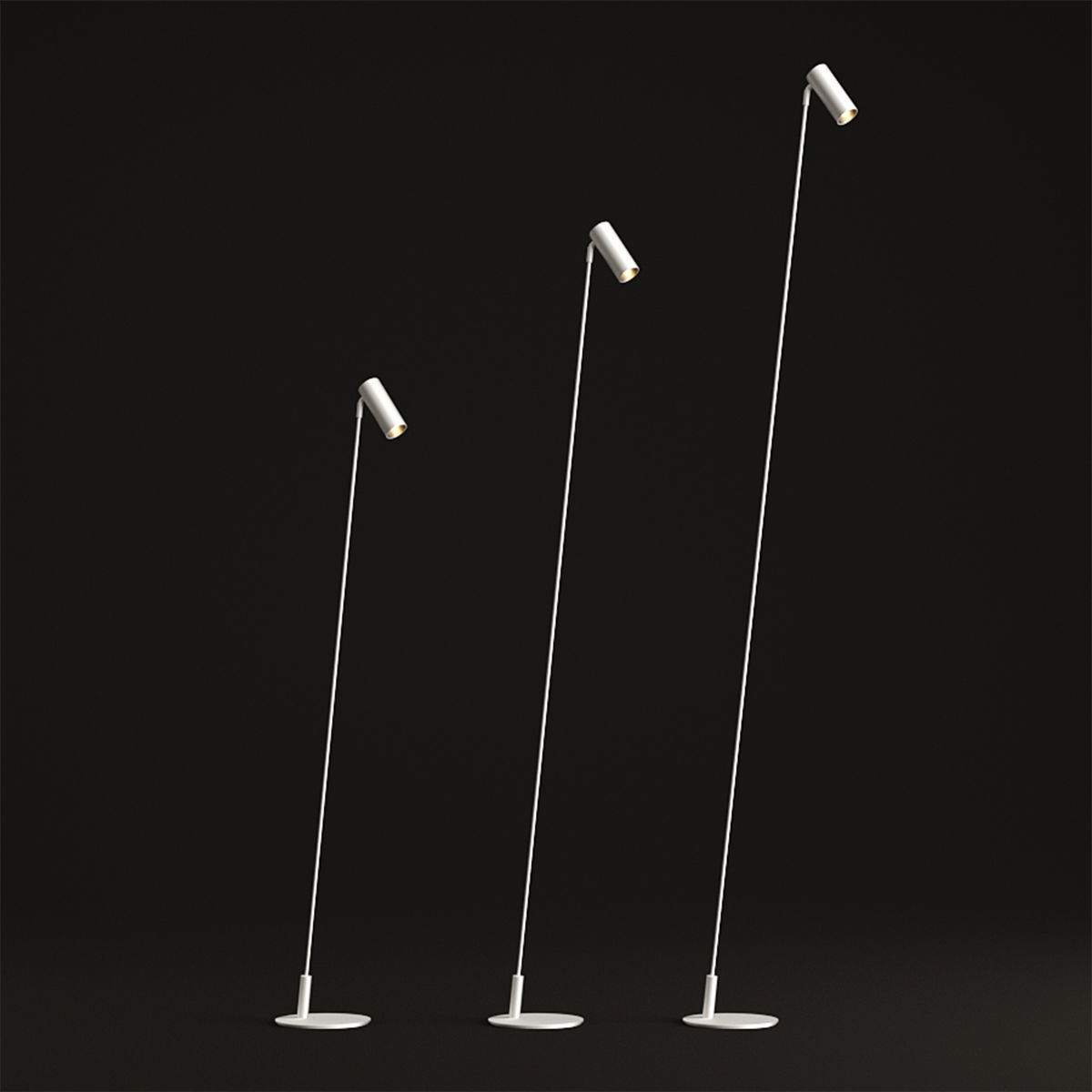 Reach Floor Lamp by Jos Muller - TossB 3D Model Collection_4