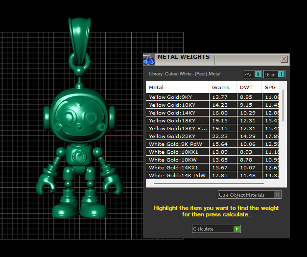 CUTE ROBOT PENDANT 3D PRINTABLE MODEL 3D print model_2