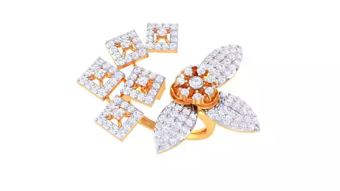  Women Ring MTL 3dm STL OBJ FBX Details