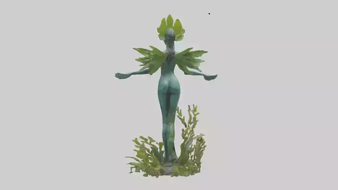 EcoConscious Protector Statue model
