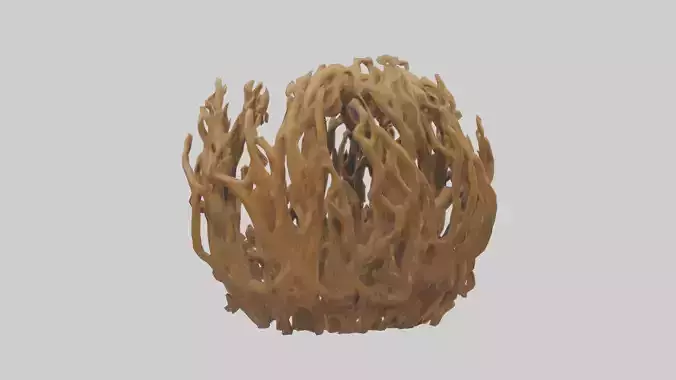 Earth Root Sculpture model