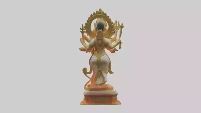 Durga statue model