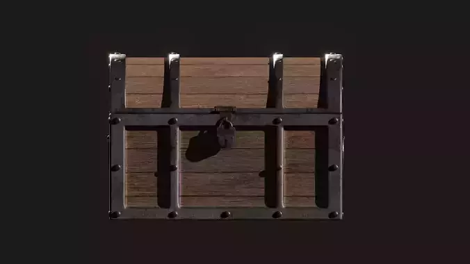 Medieval Chest  3D model