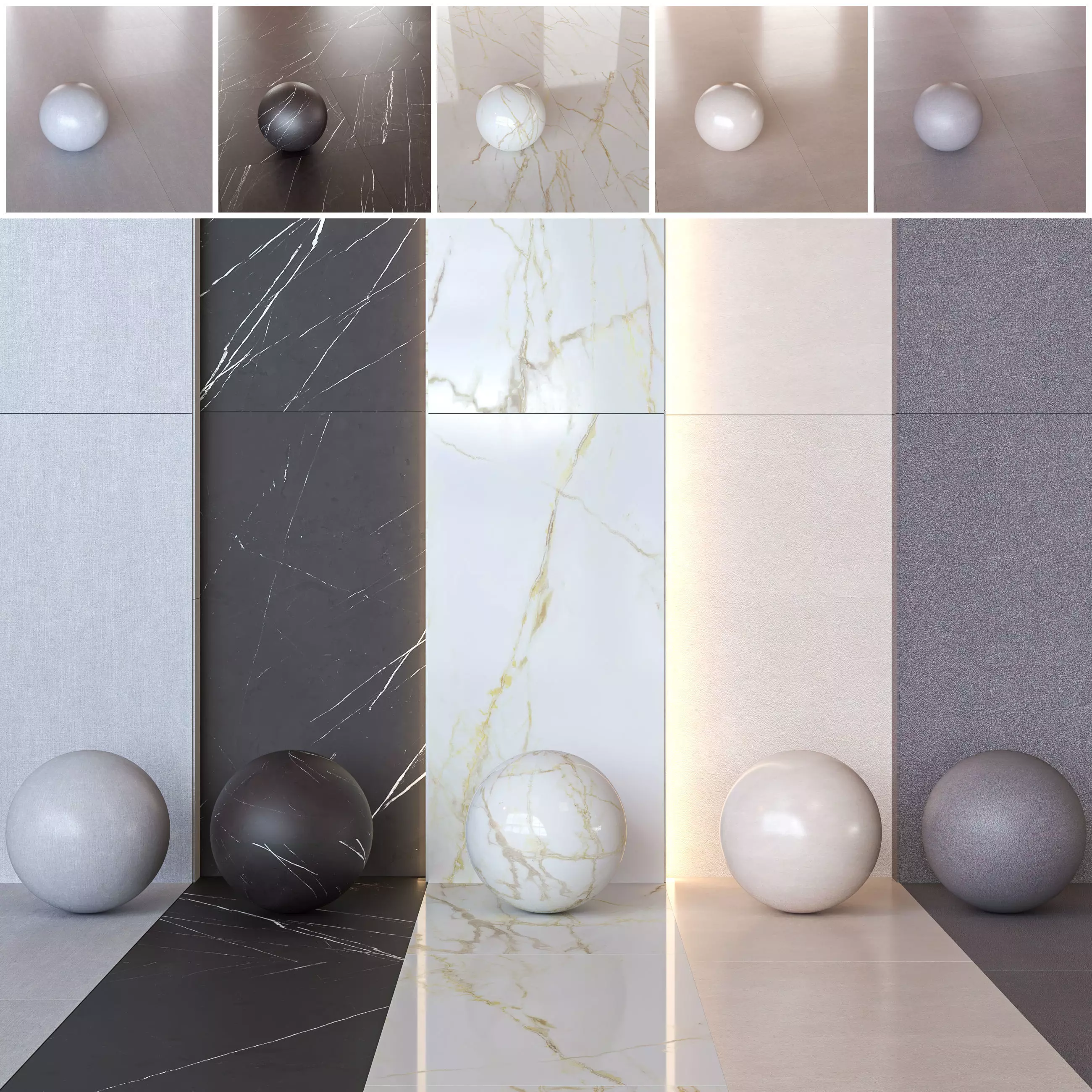 Florim Chimera Tile Textures Pack Vol 1 - 14 in 1 - Quality Texture_0