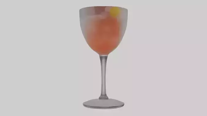 Cocktail Glass model