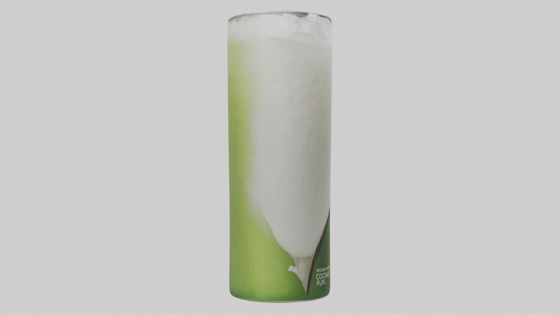 Coconut water with pulp model 3D model_7