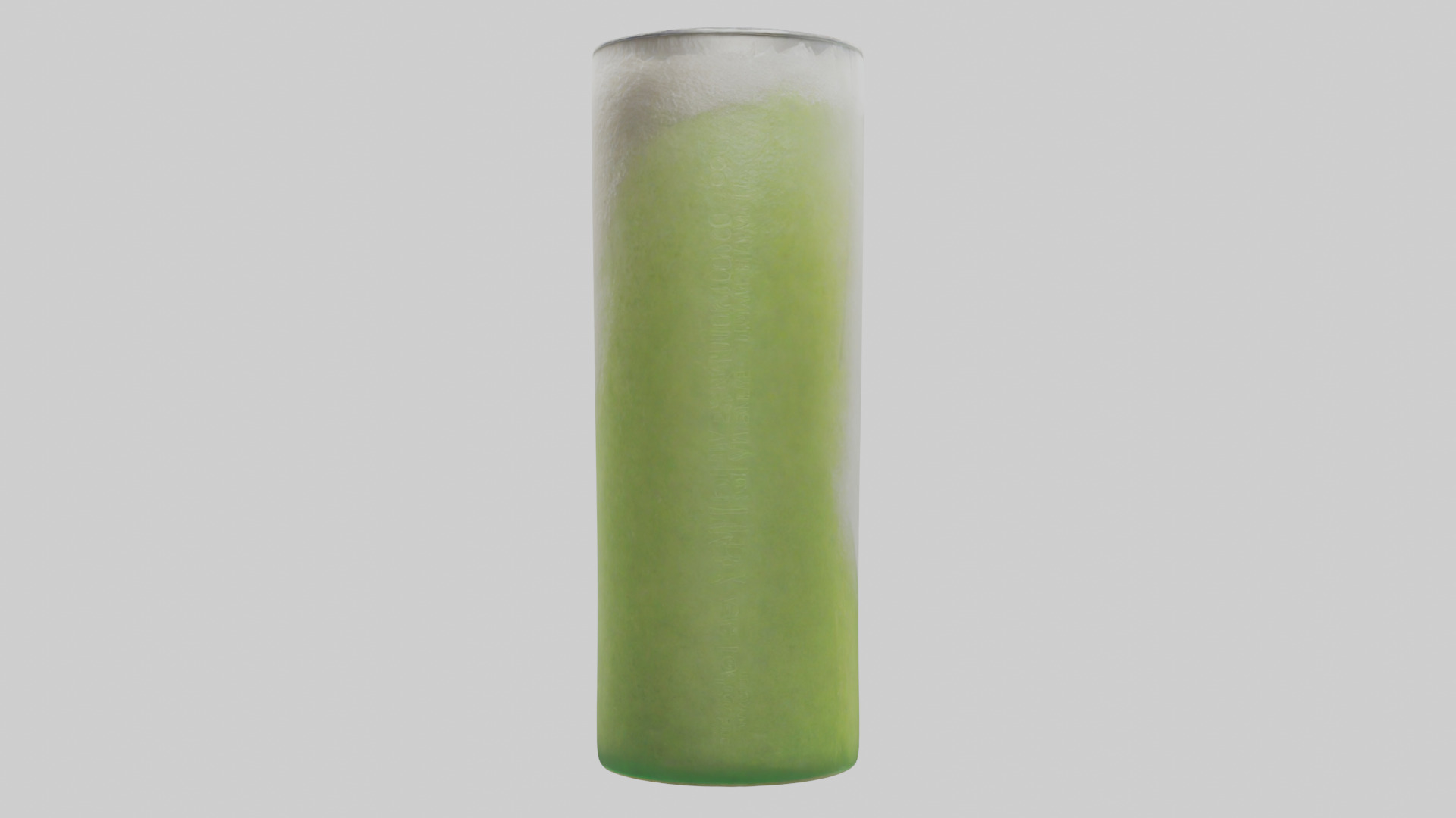 Coconut water with pulp model 3D model_2