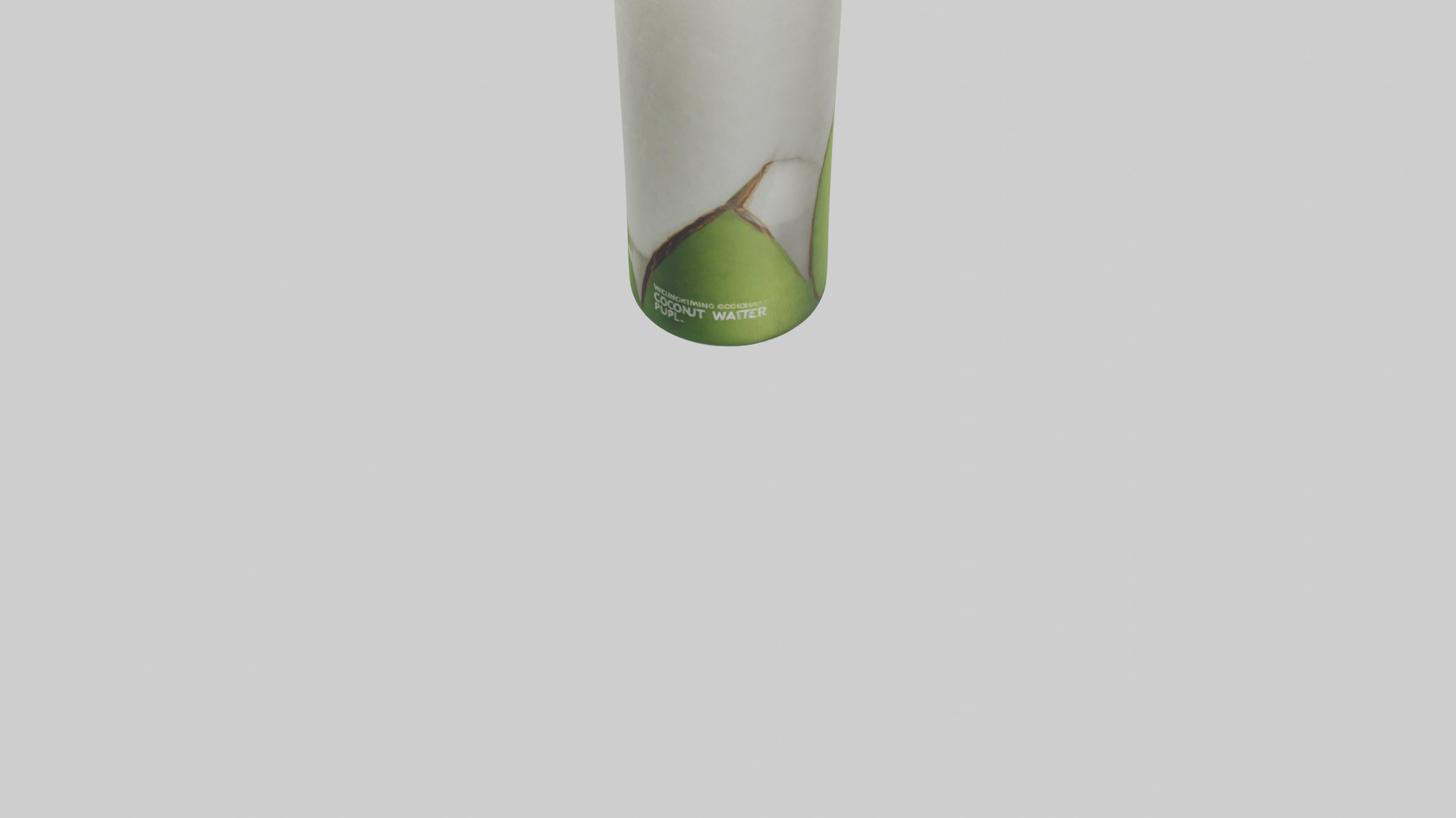 Coconut water with pulp model 3D model_5