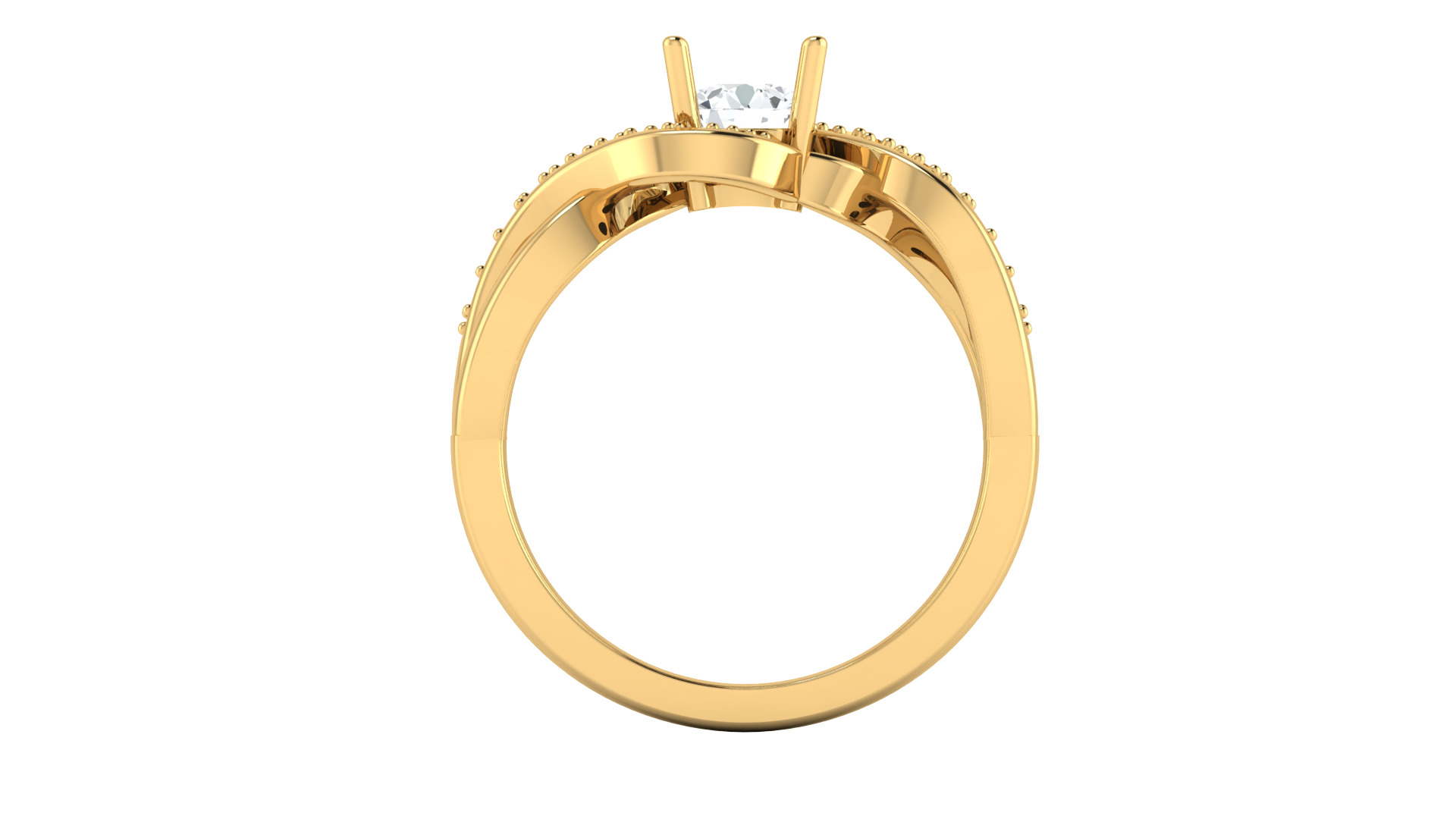 Women Ring  Render 3dm STL OBJ FBX Details 3D print model_2