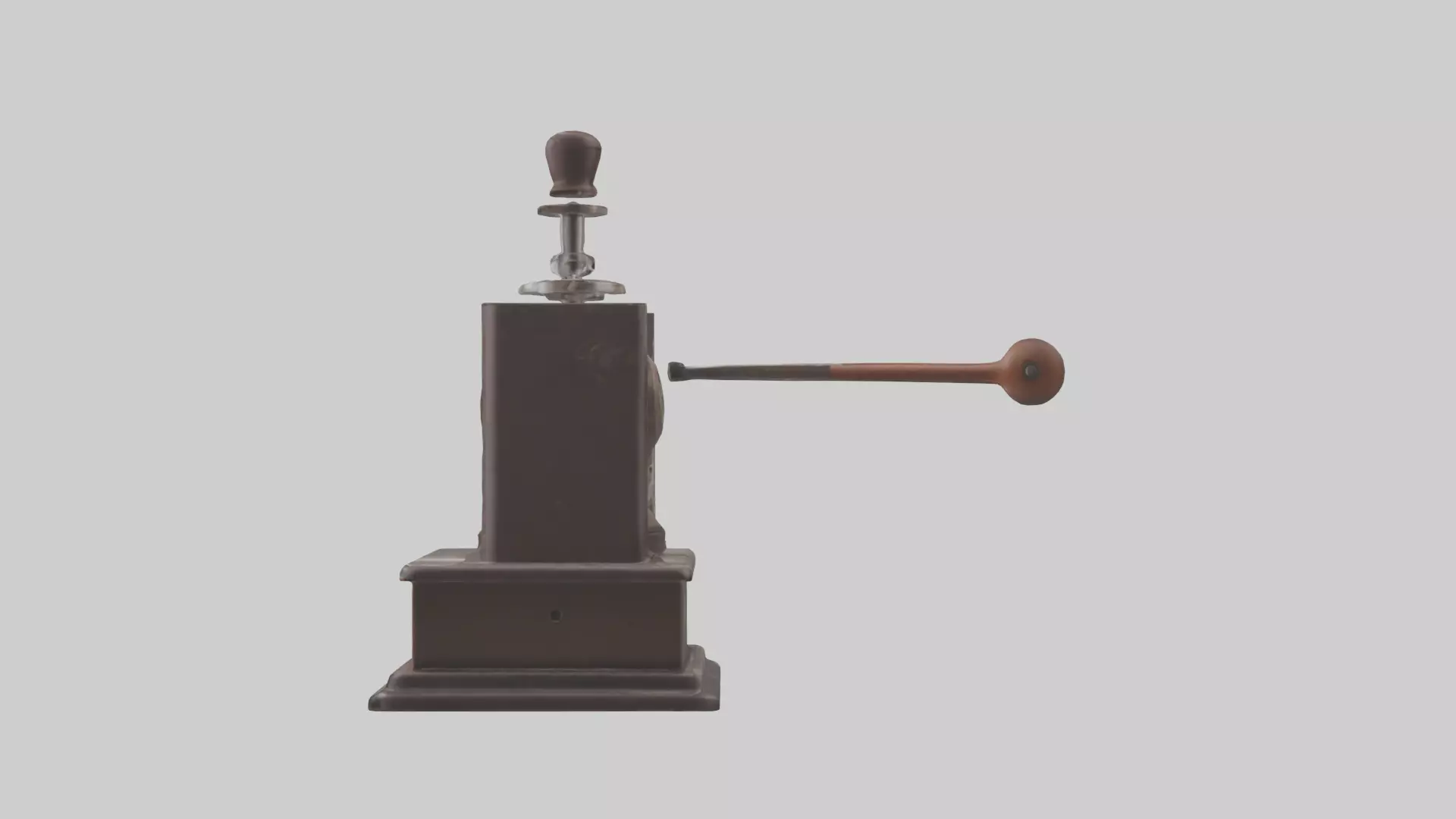 Coffee grinder model 3D model_0