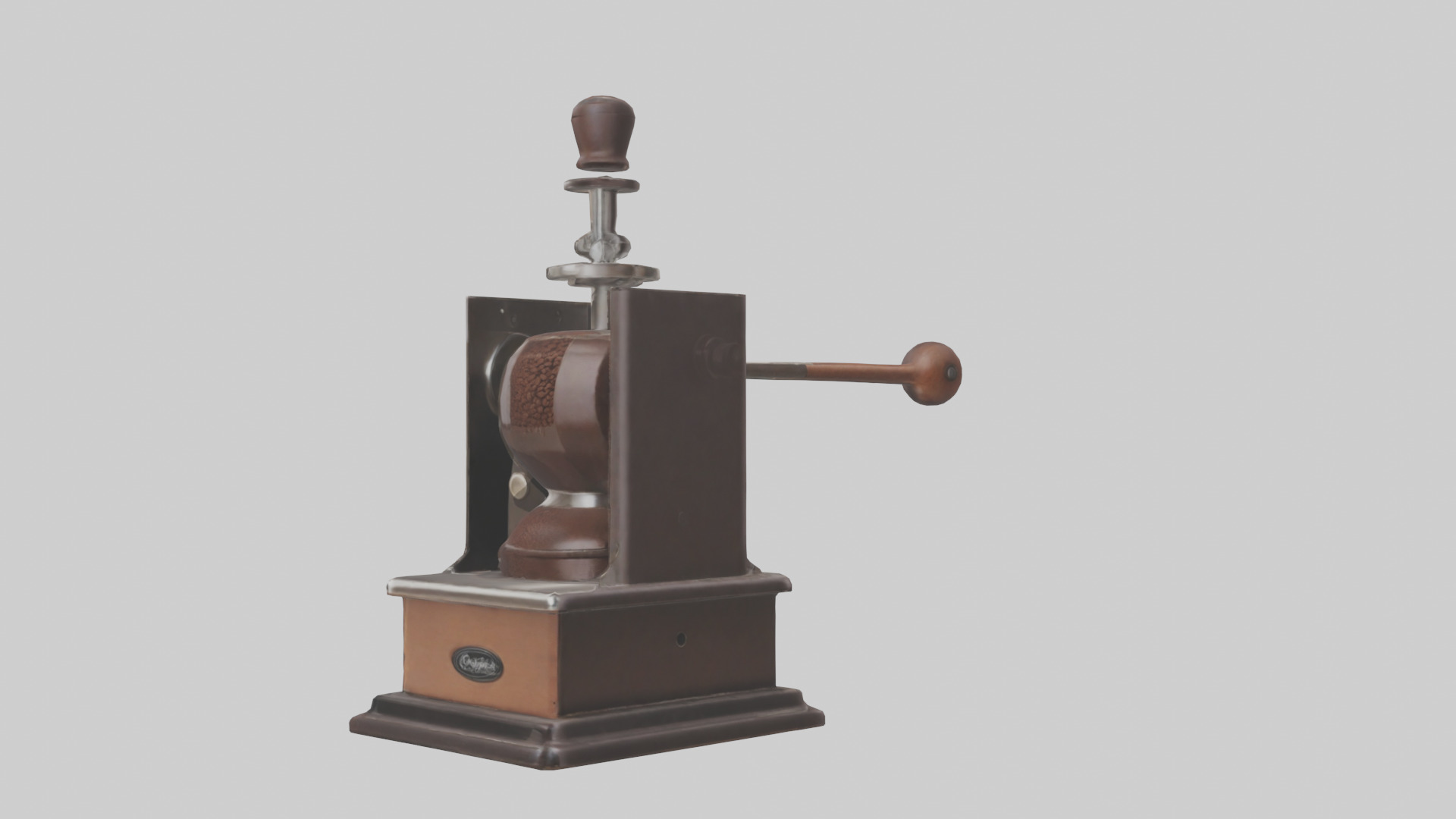 Coffee grinder model 3D model_1