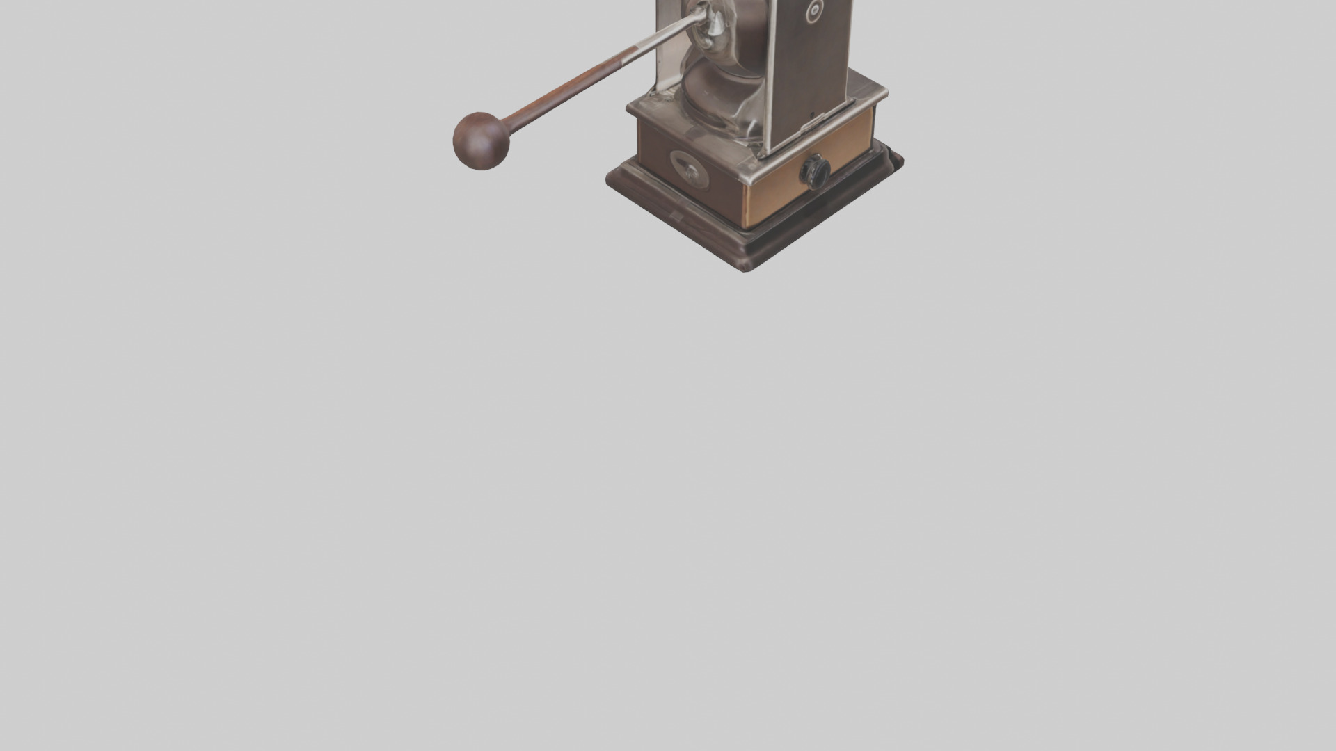Coffee grinder model 3D model_6