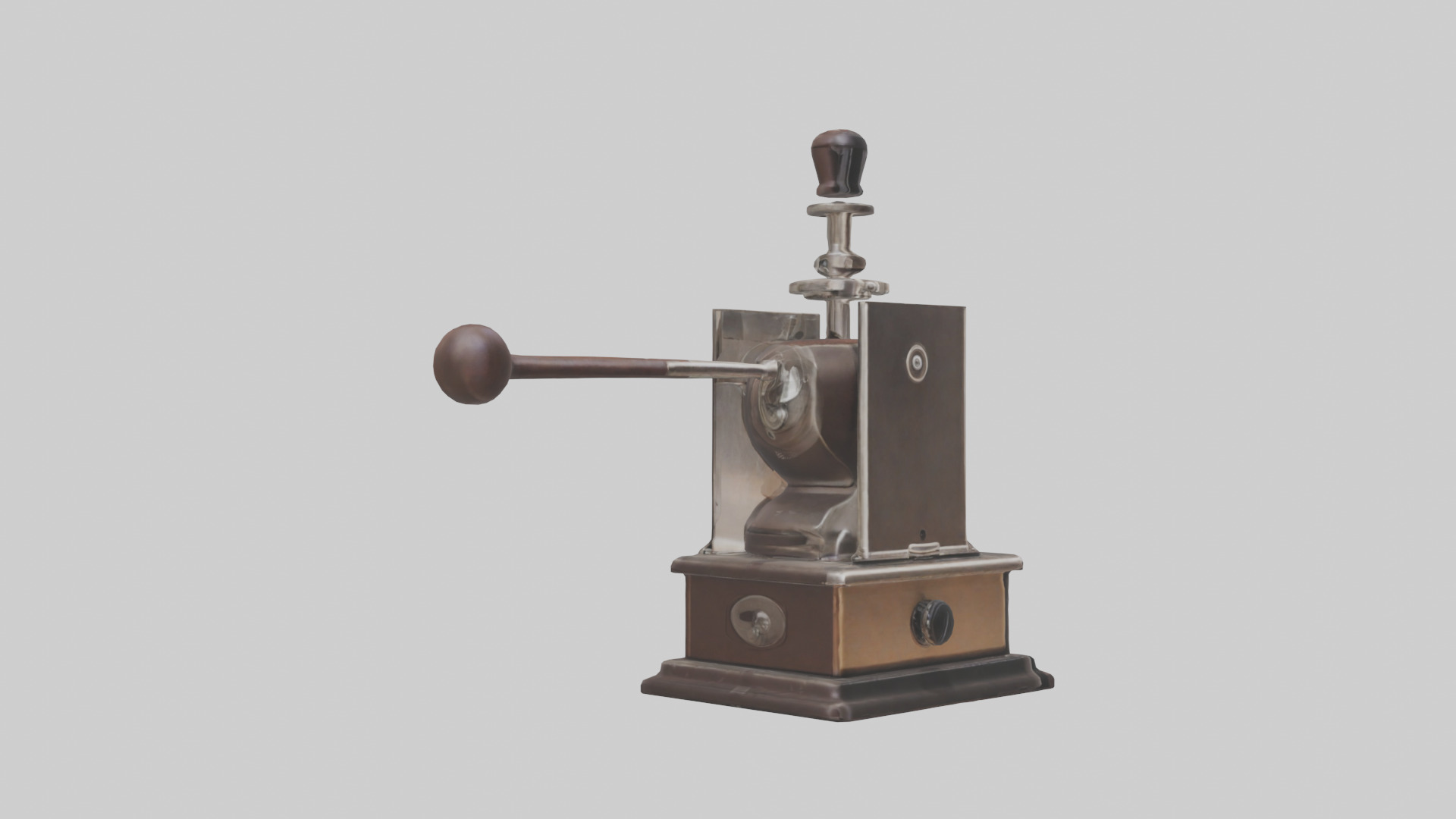 Coffee grinder model 3D model_7