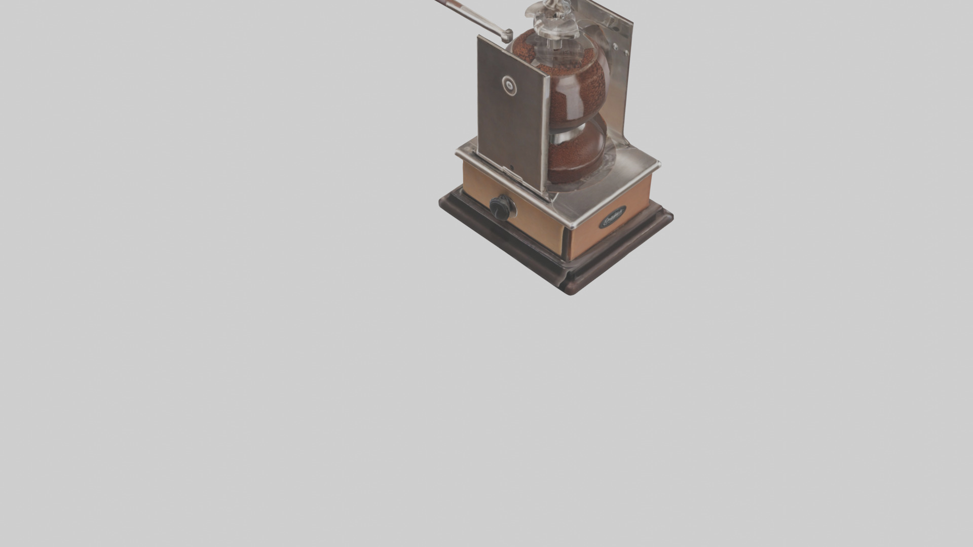 Coffee grinder model 3D model_5