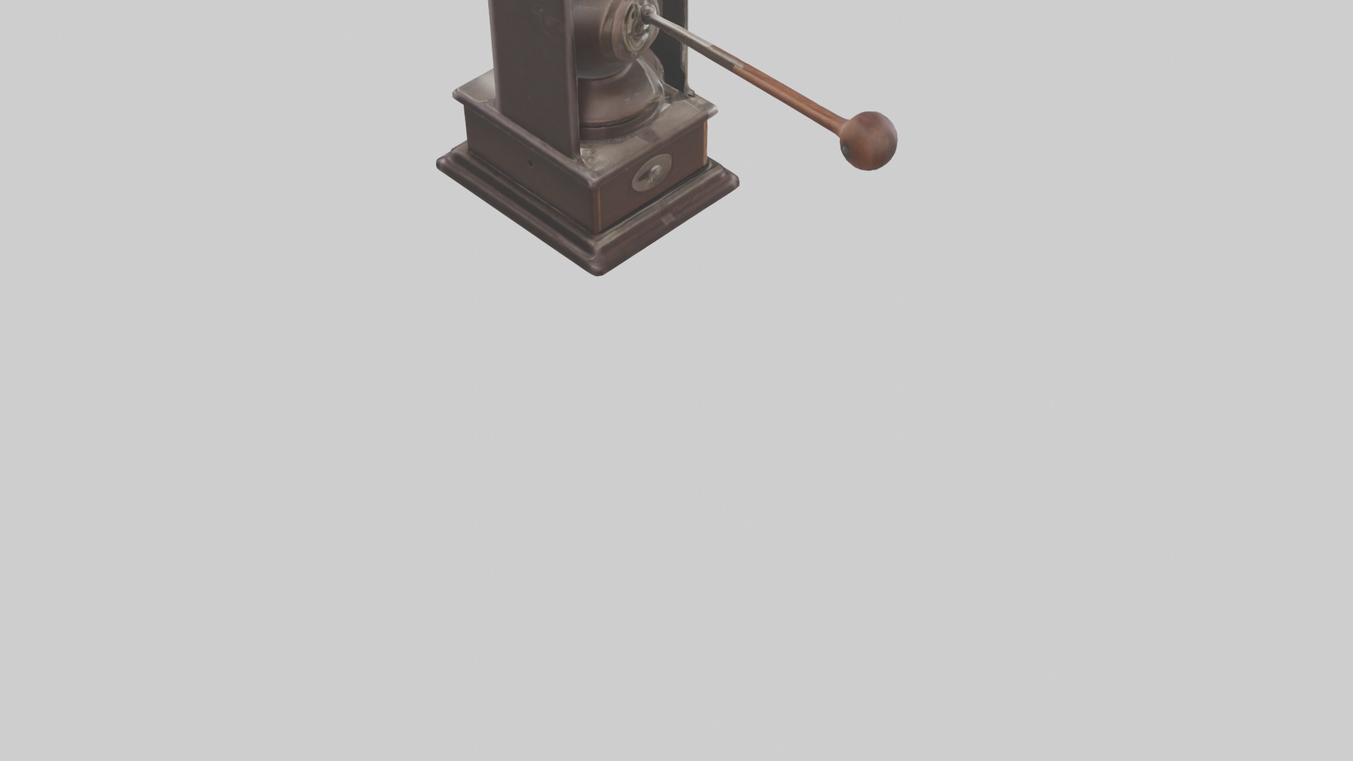 Coffee grinder model 3D model_4