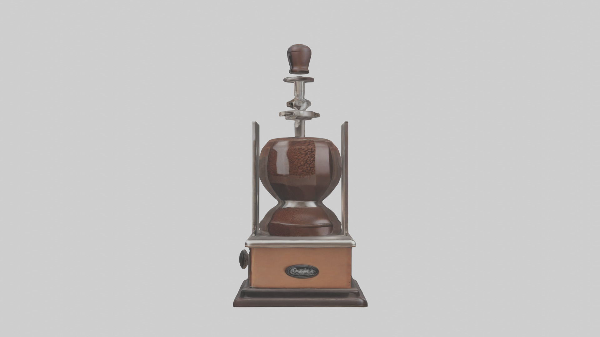 Coffee grinder model 3D model_12