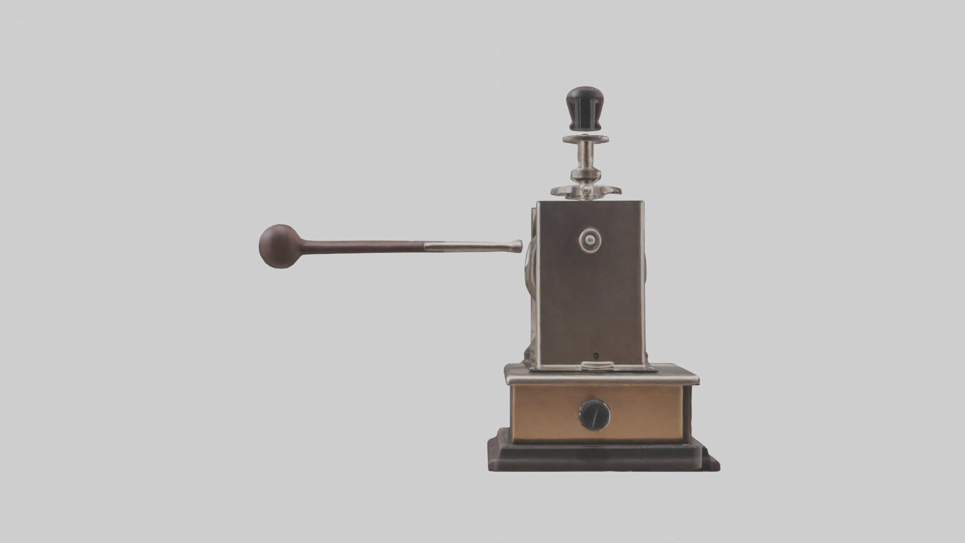 Coffee grinder model 3D model_9