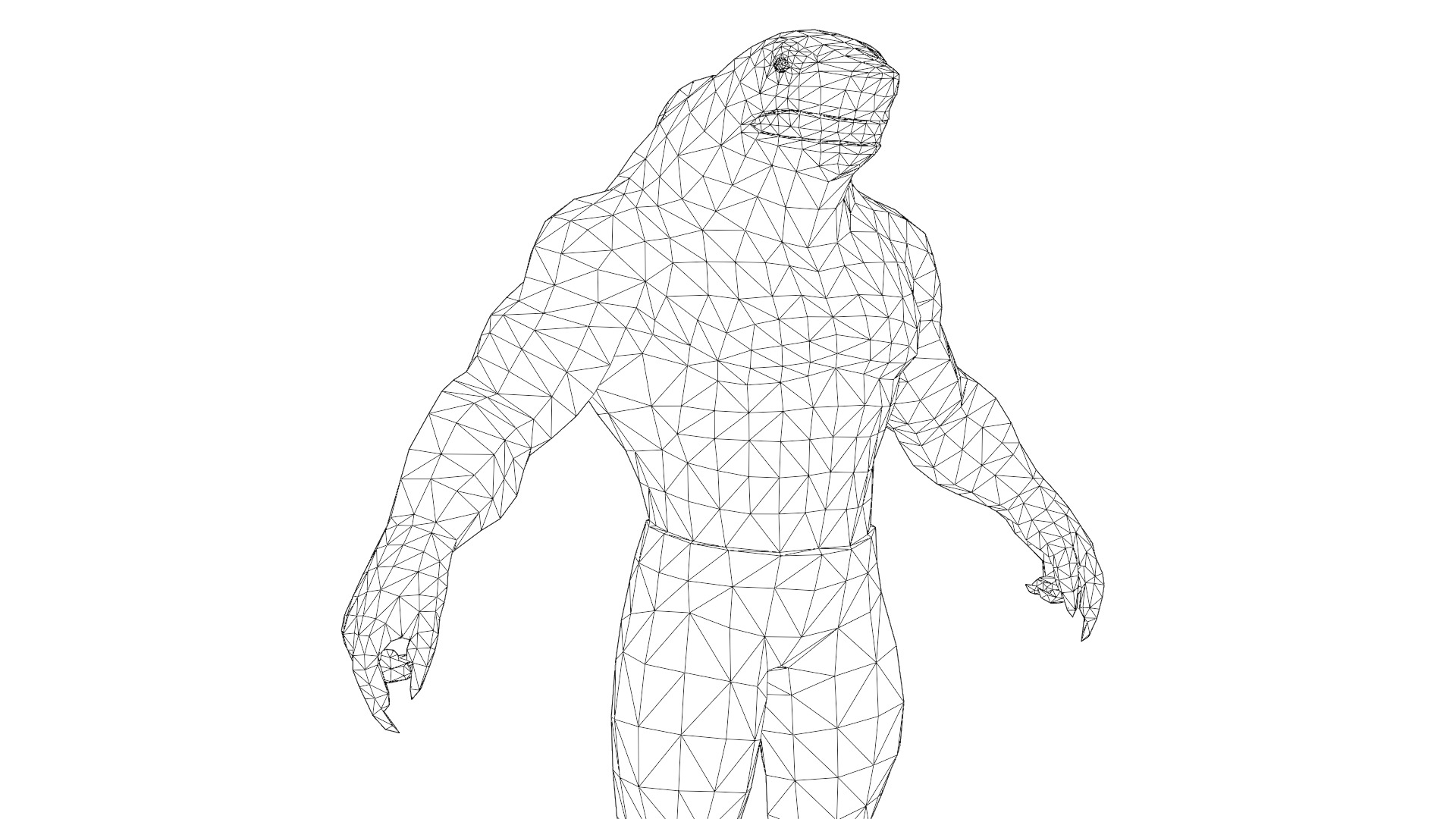 King Shark 3D Model High Quality Rigged Low-poly 3D model_20