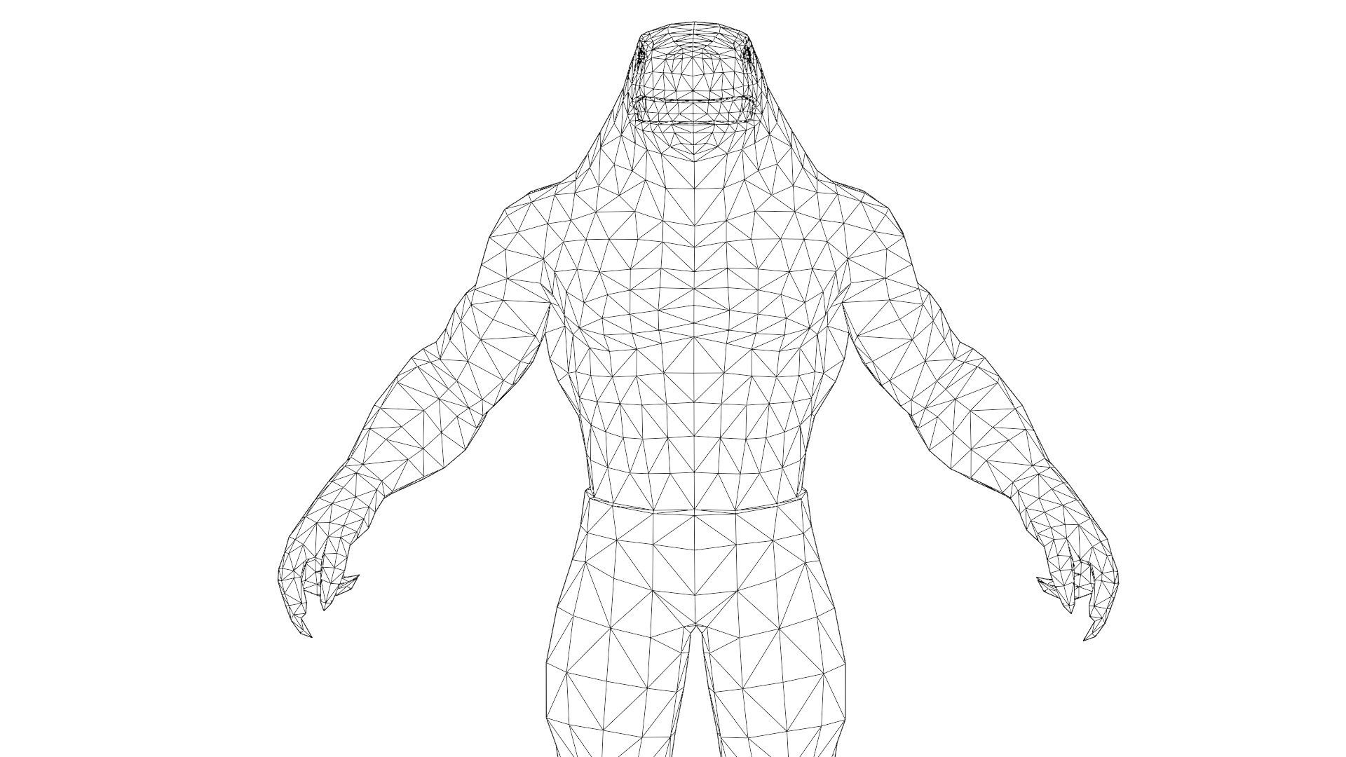 King Shark 3D Model High Quality Rigged Low-poly 3D model_16