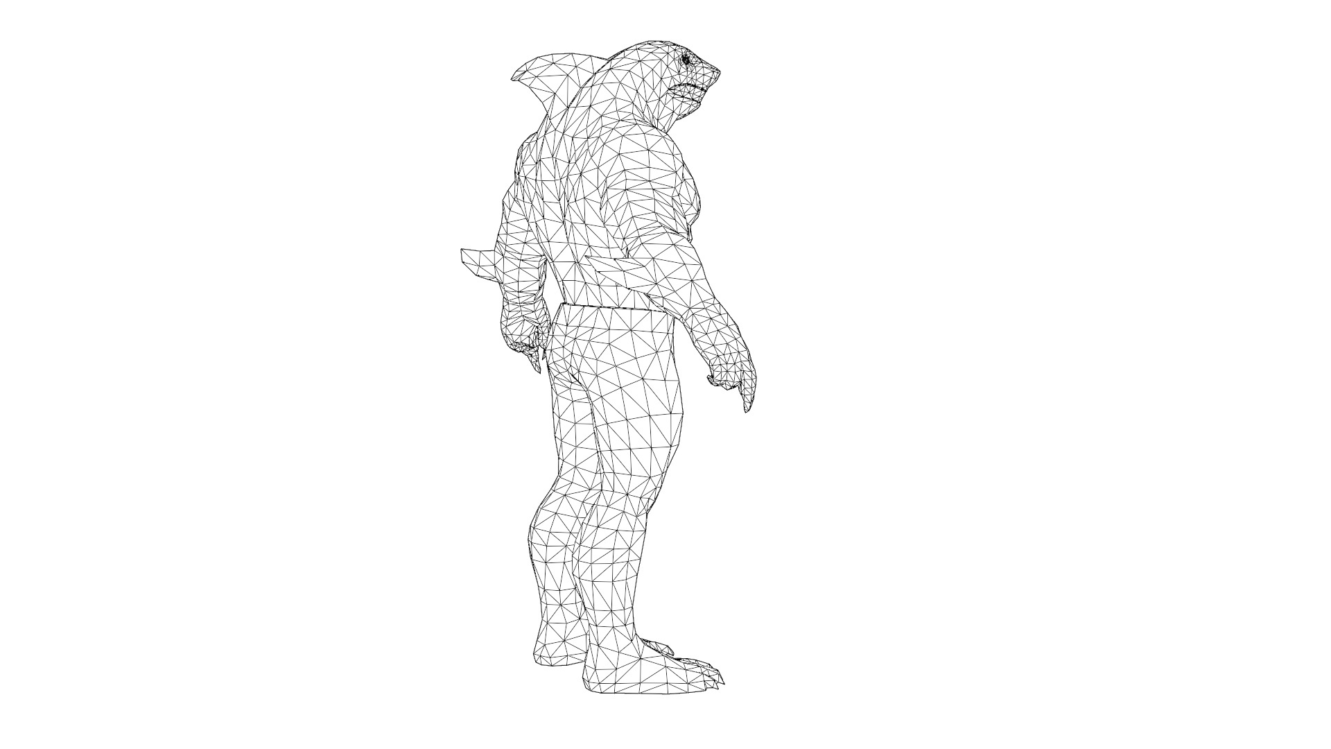 King Shark 3D Model High Quality Rigged Low-poly 3D model_14