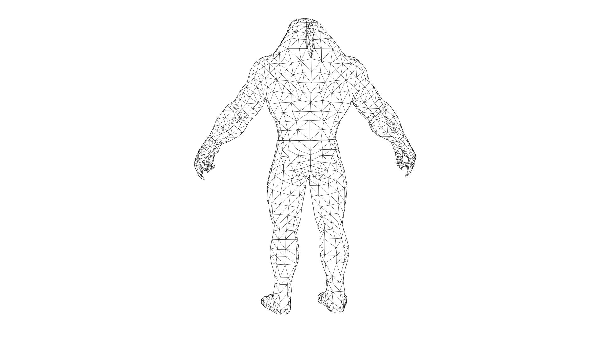 King Shark 3D Model High Quality Rigged Low-poly 3D model_27