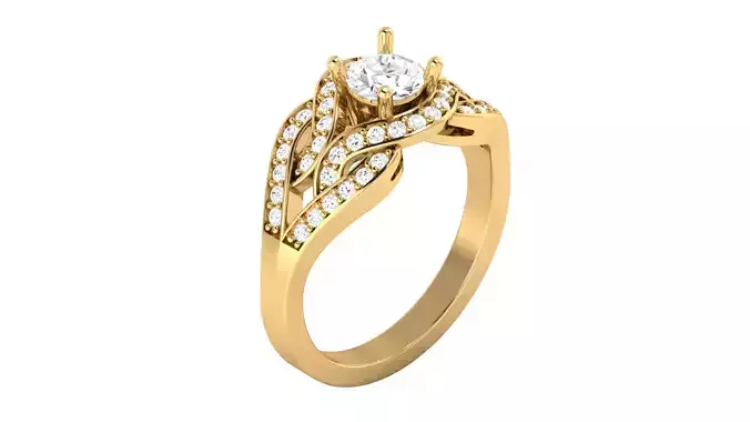   Women Ring 3dm STL OBJ FBX Details