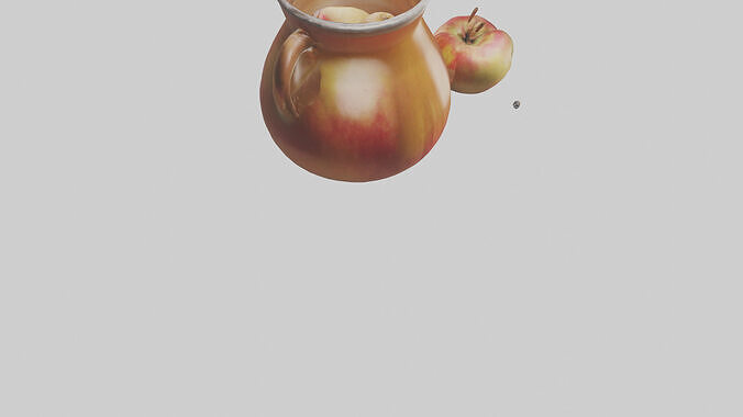 Cold apple cider model 3D model 5
