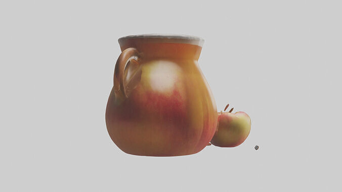 Cold apple cider model 3D model 3