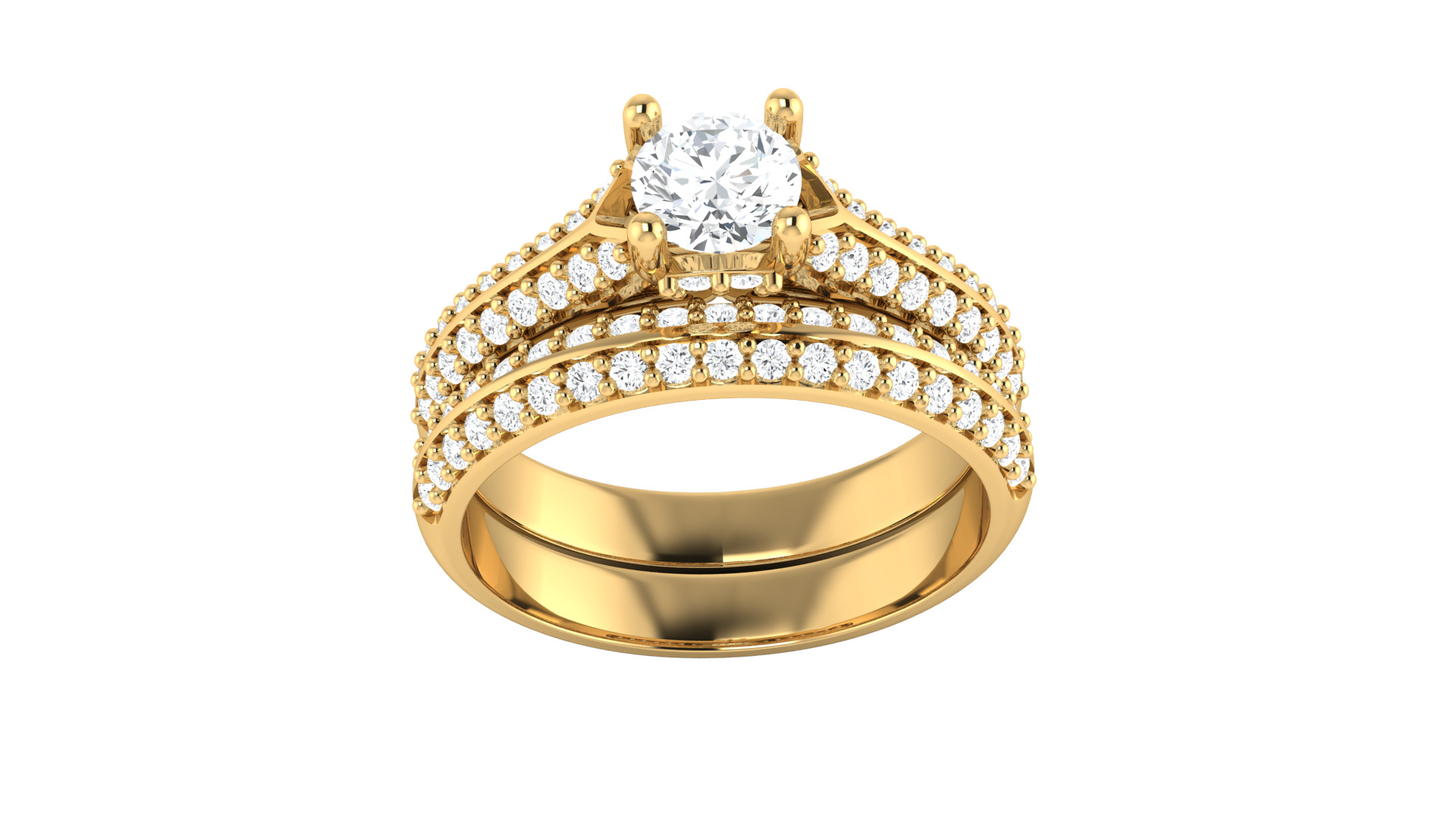 Women Ring 3dm STL OBJ FBX Details 3D print model_1