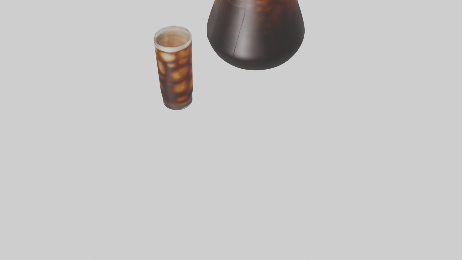 Cold brew coffee model 3D model_3