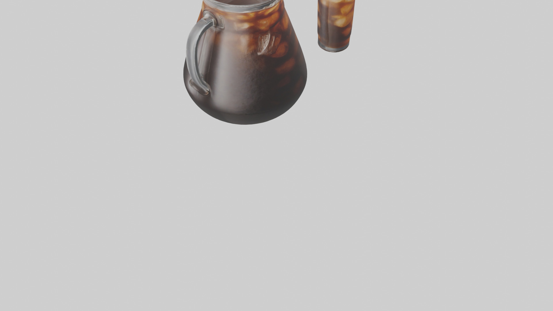 Cold brew coffee model 3D model_6
