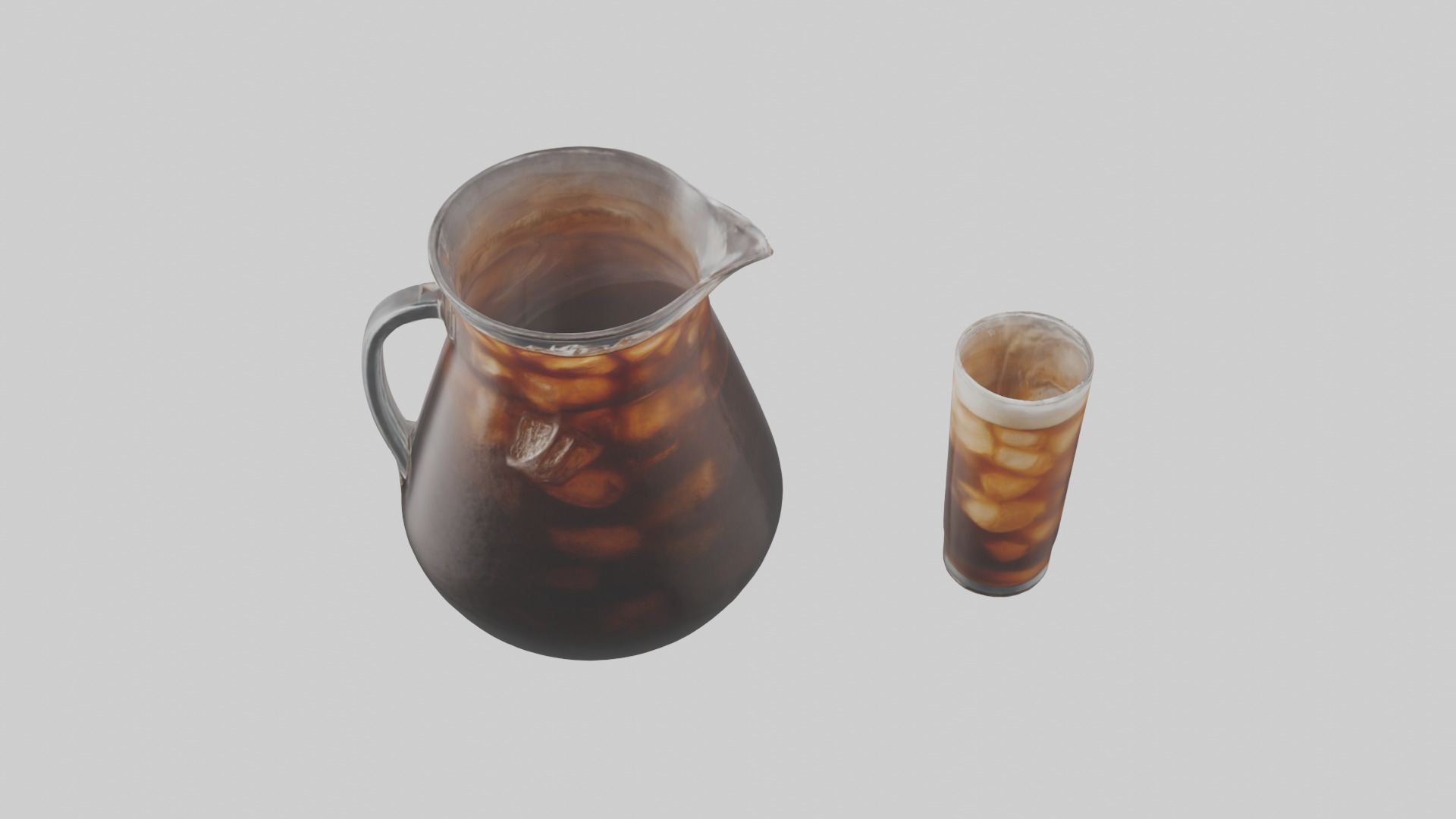 Cold brew coffee model 3D model_16