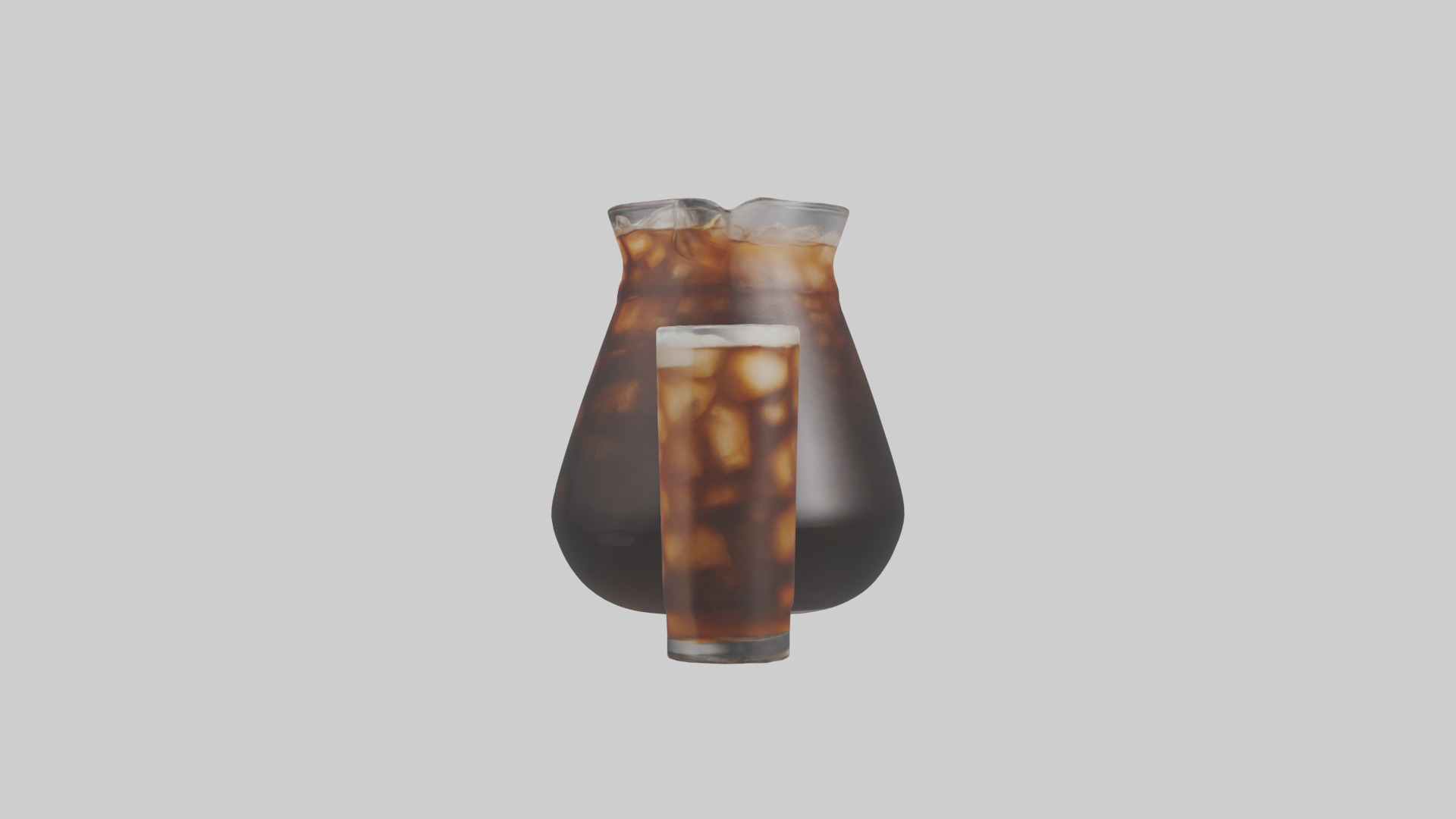 Cold brew coffee model 3D model_12