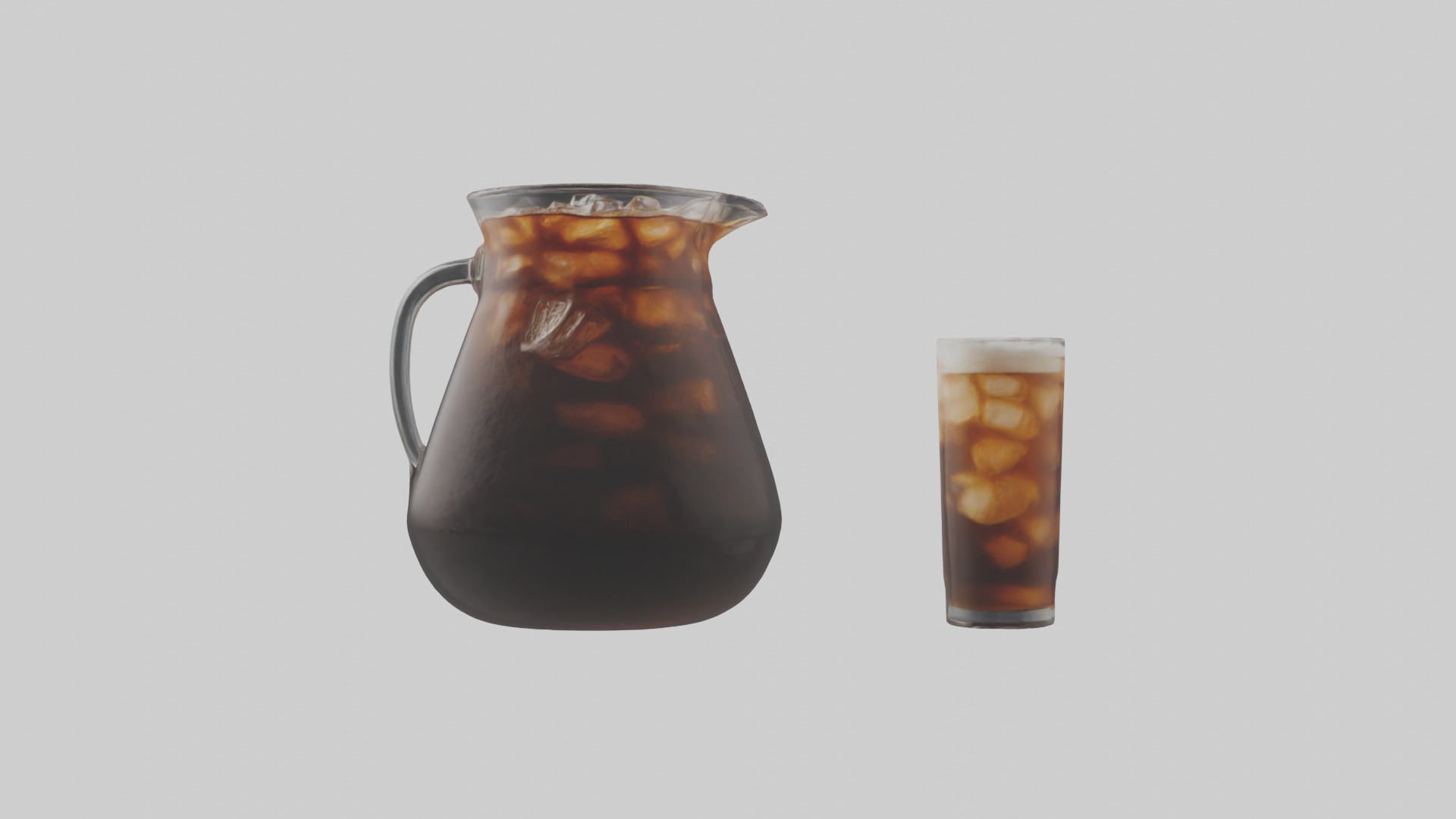 Cold brew coffee model 3D model_9