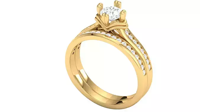   Women Ring 3dm STL OBJ FBX Details