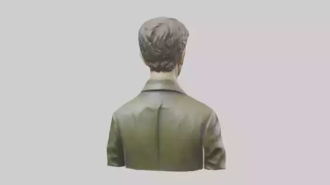 Colin Firth statue model