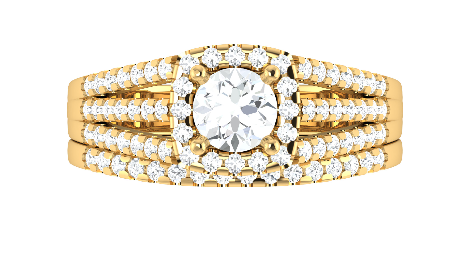 Women Ring 3dm STL OBJ FBX Details 3D print model_1