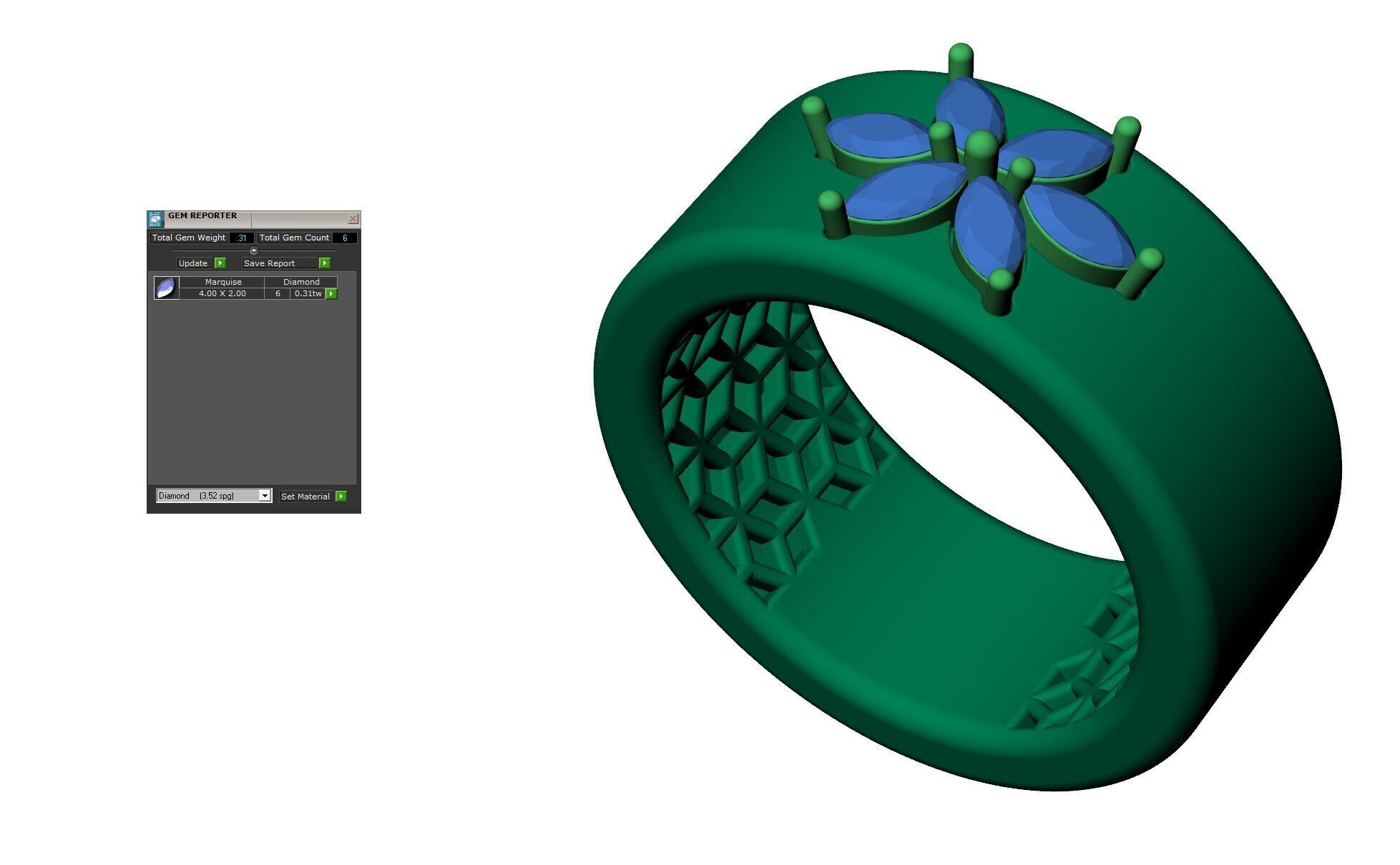 Celestial Radiance 3D print model_11
