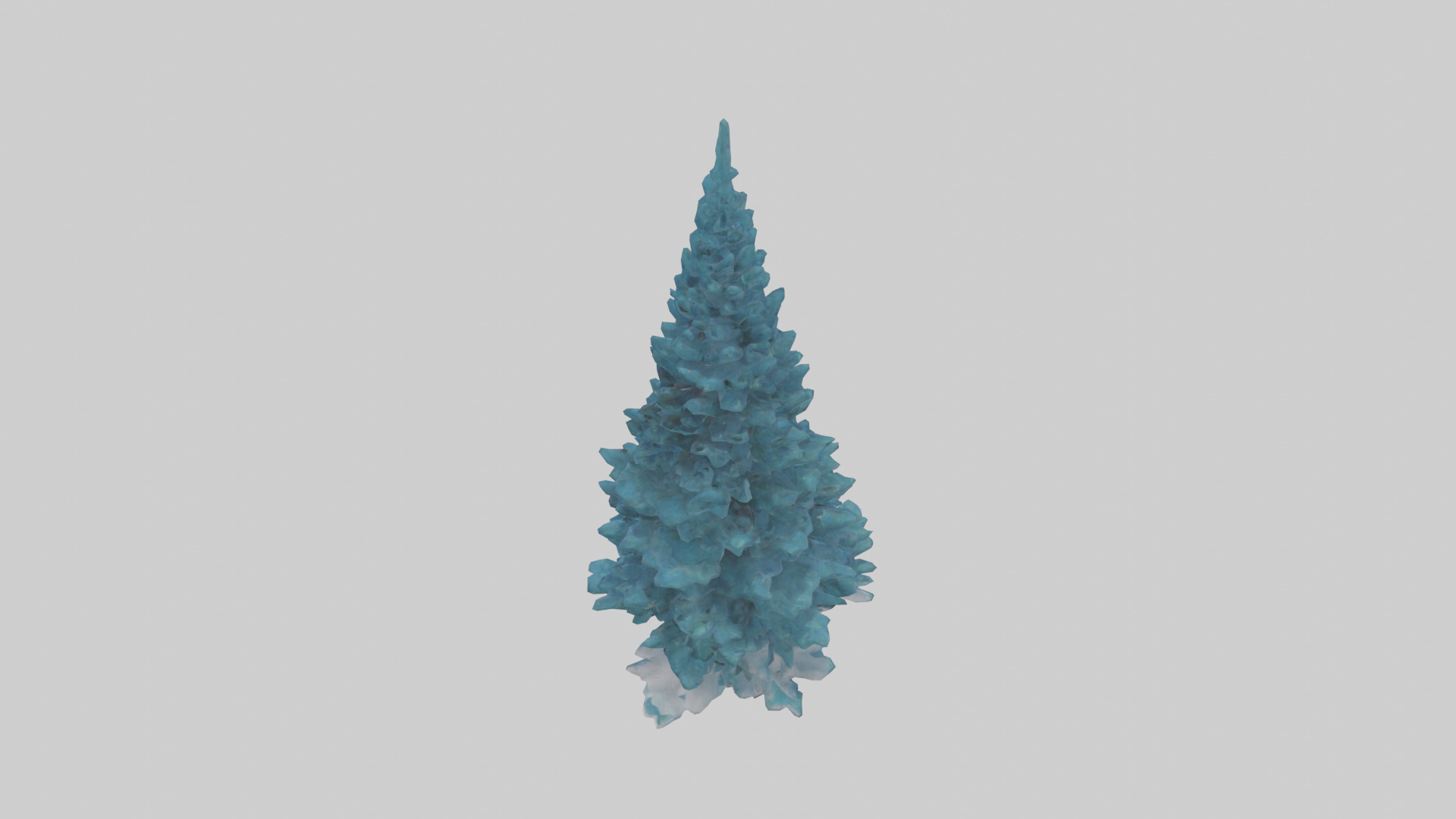 Colorado Blue Spruce tree model 3D model_15