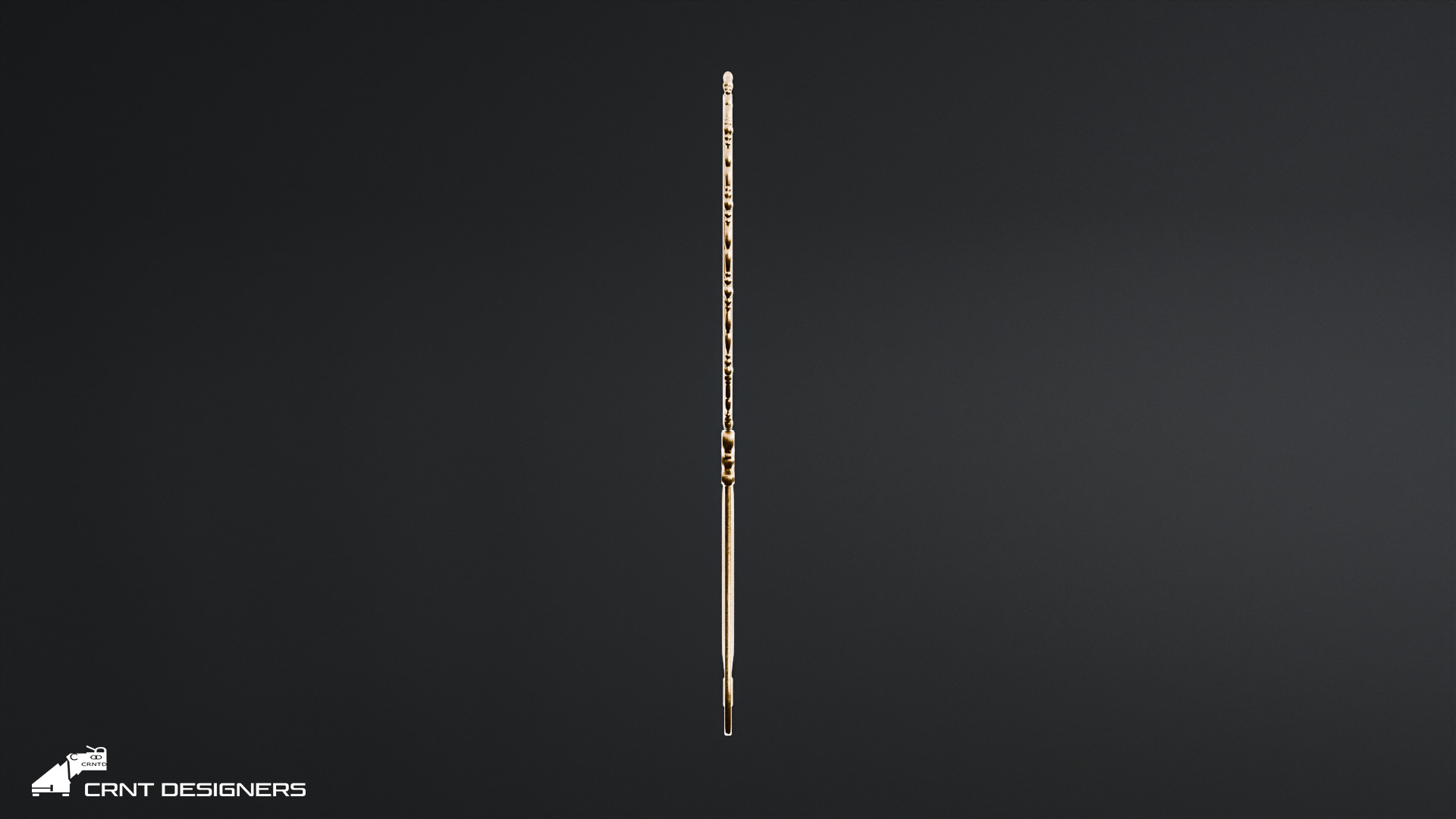 Vintage Hand Mirror  3D model_8