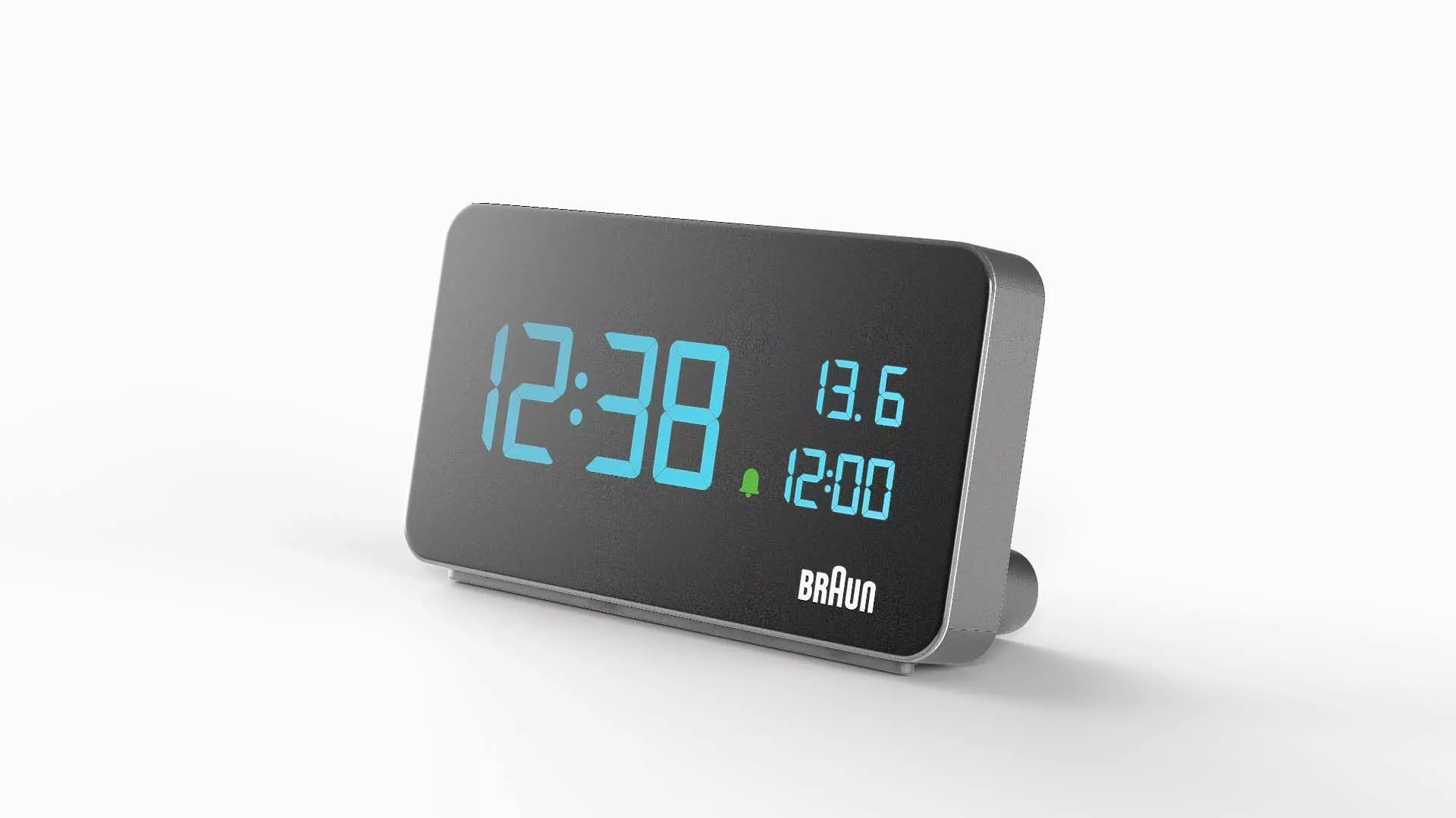 BRAUN CLOCK BC20 3D model