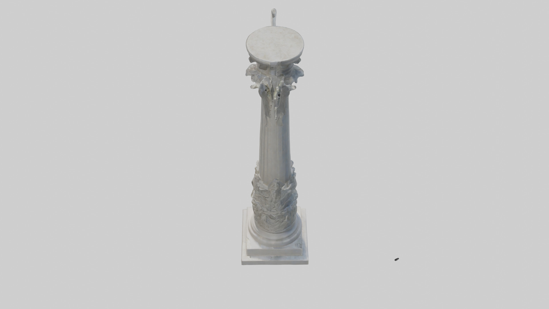 Column of Victory statue model 3D model_15