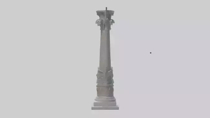Column of Victory statue model