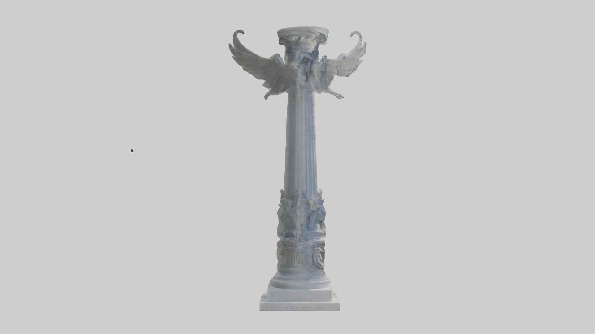 Column of Victory statue model 3D model_13