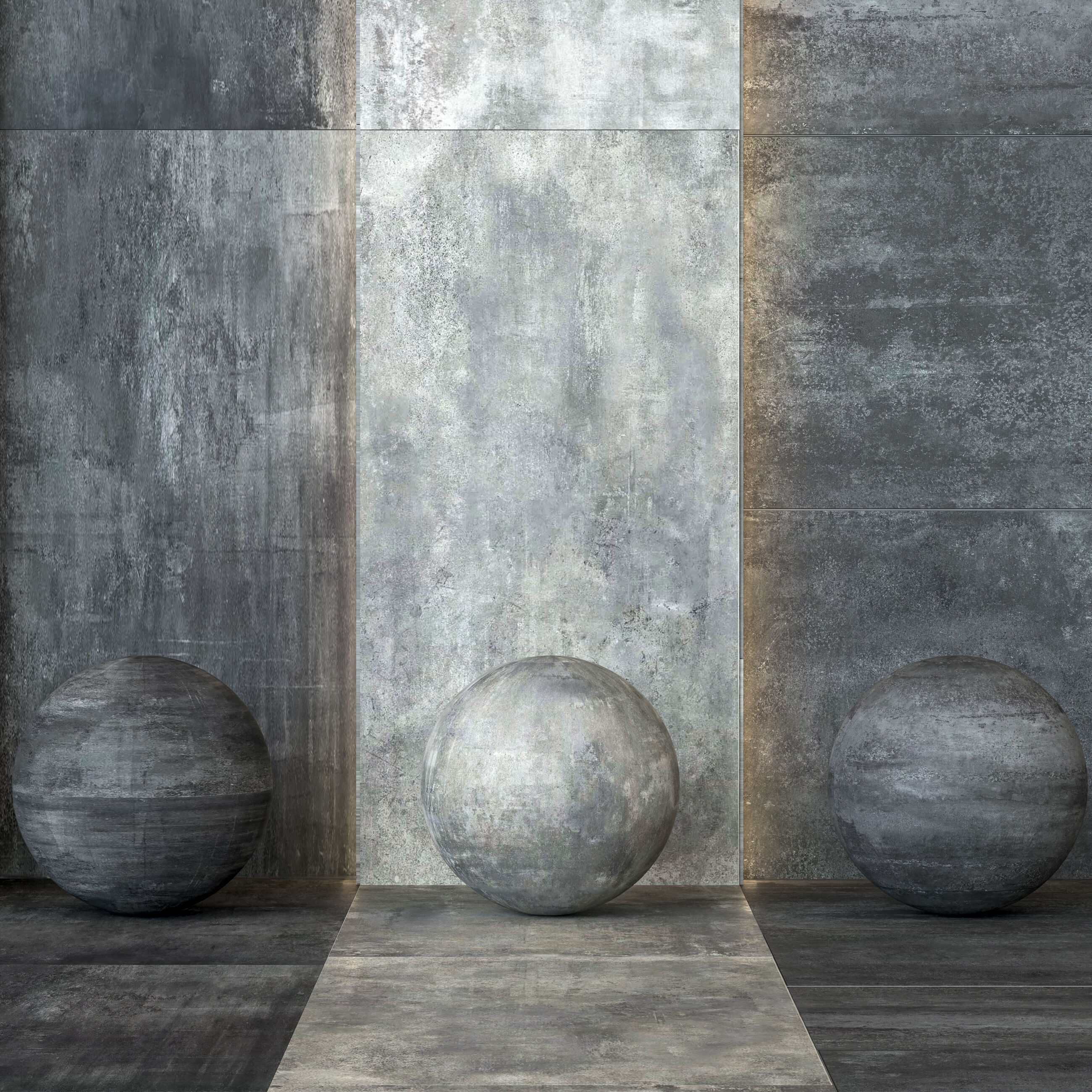 14 in 1 Florim Rawtech  Tile Textures - Industrial Concrete  Texture_1