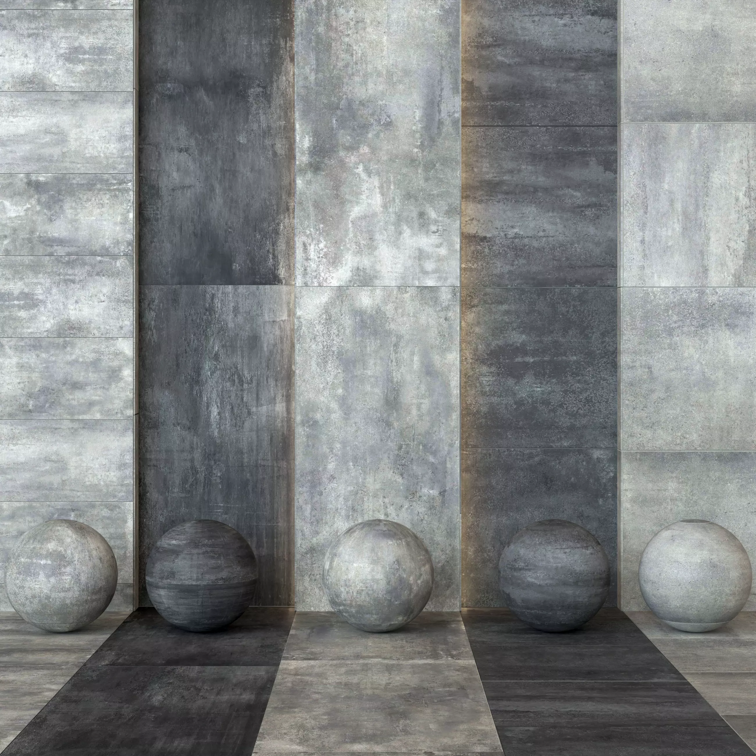 14 in 1 Florim Rawtech  Tile Textures - Industrial Concrete  Texture_0